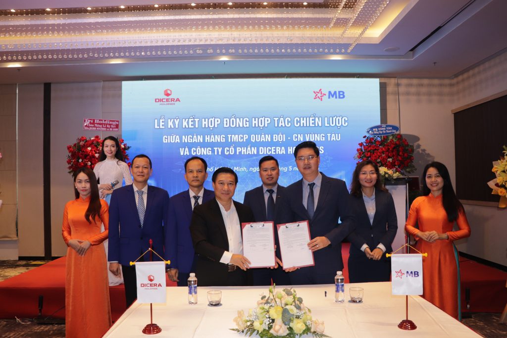 DICERA và MB ký kết thoả thuận hợp tác.